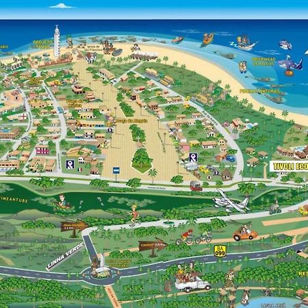 מאטה דה סאו ז'ואאו Condominio Villa Verona Praia Do Forte מראה חיצוני תמונה